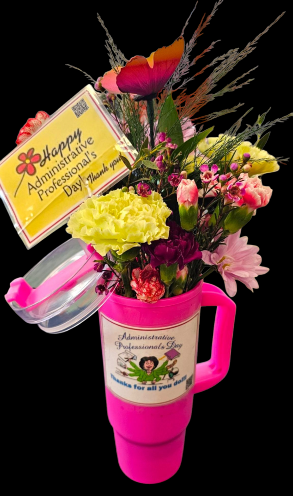 Designers choice Flower Tumbler Cup